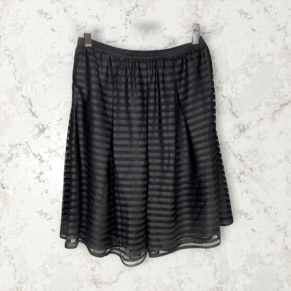 Garnet Hill Striped Skirt
